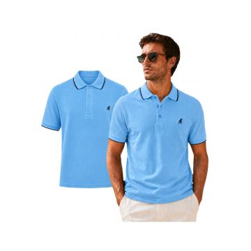 Tricou polo din bumbac uni