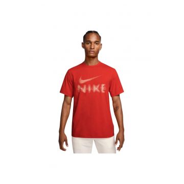 Tricou sport  Hyverse Dri-FIT - portocaliu - poliester - croiala clasica - protectie UV