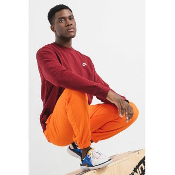 Bluza de trening cu decolteu la baza gatului Sportswear - Rosu