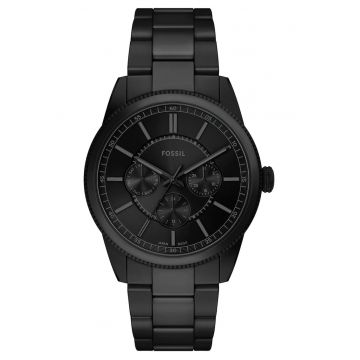 Ceas  barbati FS6135 - quartz - negru - 5 ATM - bratara din inox