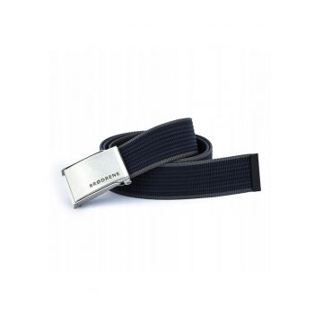 Curea Brodrene pentru barbati - material polipropilena - culoare Albastru inchis/Gri - Gri/Albastru inchis