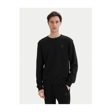 Hanorac barbati -  negru - 82% bumbac - 18% poliester
