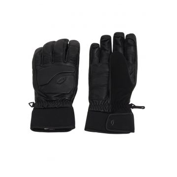Manusi schi barbati  Peak Leather-Negru-