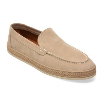 Mocasini ALDO gri, 14351283, din piele intoarsa