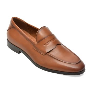 Mocasini eleganti ALDO maro, 14290431, din piele naturala