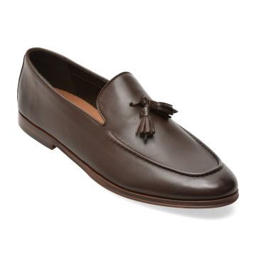 Mocasini eleganti ALDO maro, 14290581, din piele intoarsa