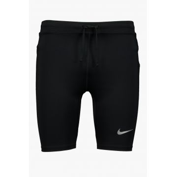 Pantaloni scurti cu talie inalta - Negru