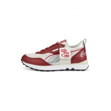 Pantofi sport barbati  Rider Fv Coca Cola - Sintetic - Rosu - Rosu
