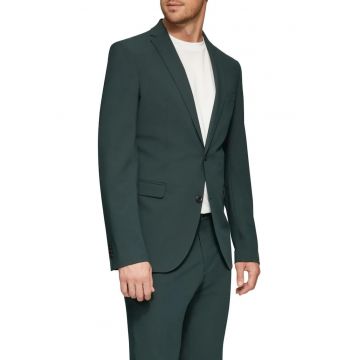 Sacou elegant barbati - croiala Slim fit - Verde inchis -