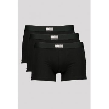 Set de boxeri din amestec de bumbac - 3 perechi - Negru