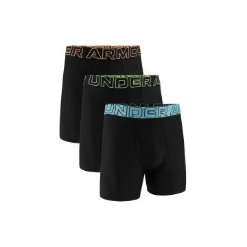Set de boxeri Performance Tech - 3 perechi - Verde/Negru/Albastru