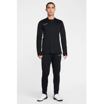 Trening cu tehnologie Dri-Fit si logo - pentru fotbal - Negru/Alb optic
