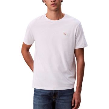 Tricou Calvin Klein SS 30S JERSEY EASY MONOGRAM PUFF