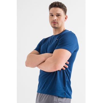 Tricou cu tehnologie Dri-Fit - pentru alergare Miler - Bleumarin