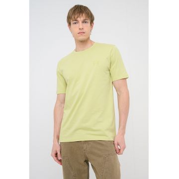 Tricou din bumbac Tales - Verde pastel