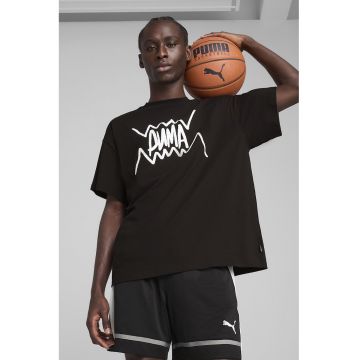 Tricou lejer pentru baschet Jaws Core Tee - Negru