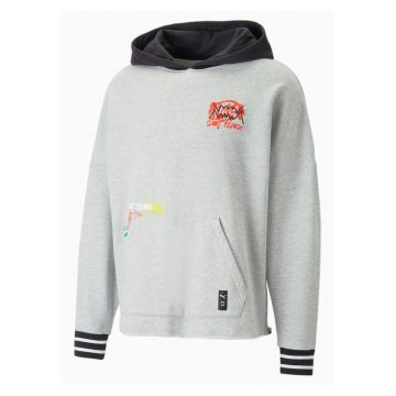 Hanorac barbati  Boroughs Hoodie - Bumbac - Gri -