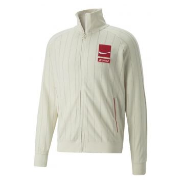 Hanorac barbati  X Coca Cola T7 Jacket - Bumbac - Alb -