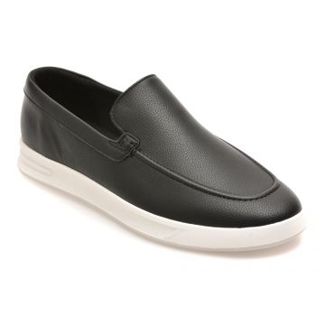 Mocasini ALDO negri, GINO 001, din piele ecologica