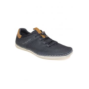 Mocasini  pentru bărbați - albaștri - cu șiret elastic 325AFF126900-4100 07736