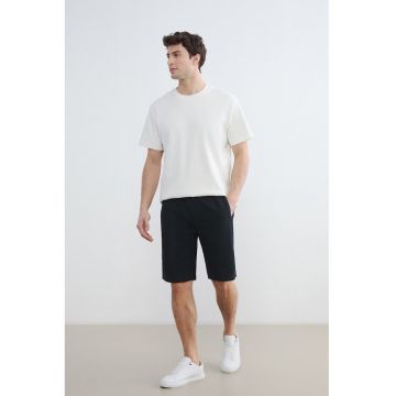 Pantaloni scurti de trening cu buzunare - Albastru ultramarin