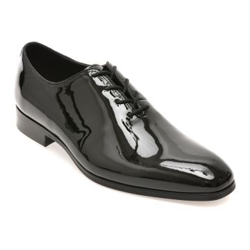 Pantofi eleganti ALDO negri, DEVITO 001, din piele naturala lacuita