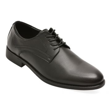Pantofi eleganti BITE THE BULLET negri, BM6305, din piele naturala