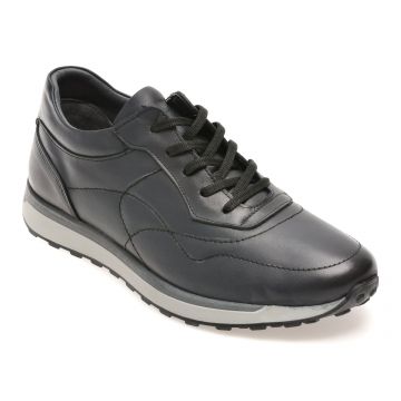 Pantofi sport BITE THE BULLET bleumarin, RZ2027, din piele naturala