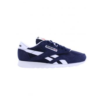 Pantofi sport cu detalii din piele intoarsa CL