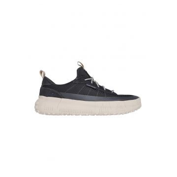 Pantofi sport cu garnituri din piele intoarsa Revo - Kelce - Gri antracit