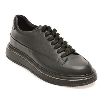 Pantofi sport GRYXX negri, TRLT12, din piele naturala