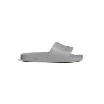 Papuci cu logo Adilette - Gri cenusiu