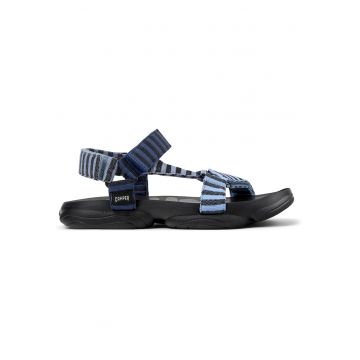 Sandale cu velcro Karst - Negru/Albastru