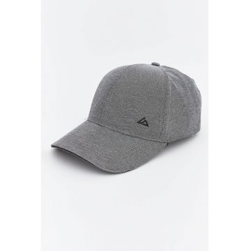 Sapca uni cu velcro - Gri