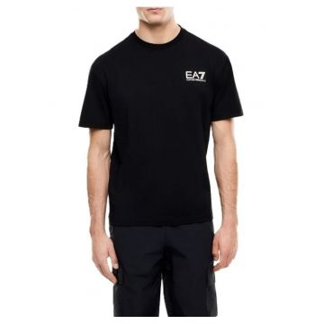 Tricou barbati TRAIN GRAPHIC SERIES M TEE SS EQUIPMENT -  Bumbac - Negru -