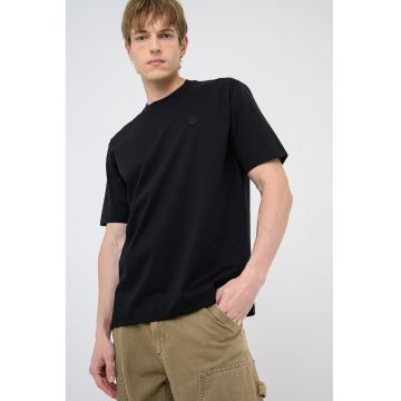 Tricou de bumbac Tames - Negru
