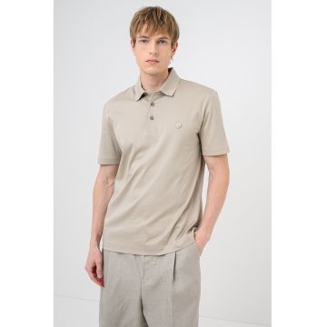 Tricou polo regular fit Parris - Grej