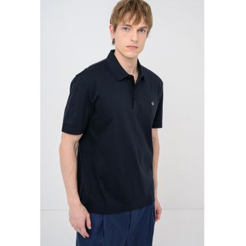 Tricou polo regular fit Parris - Negru