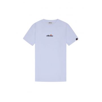Tricou regular fit cu imprimeu text - Alb