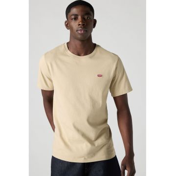 Tricou regular-fit din bumbac - Bej