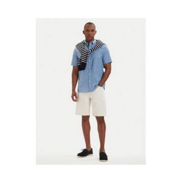 Bermude din denim cu croiala ampla