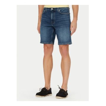 Bermude din denim cu croiala dreapta -