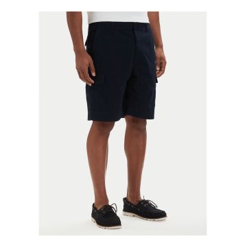 Bermude relaxed fit cu imprimeu uni