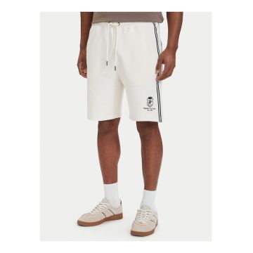 Bermude relaxed fit cu talie ajustabila