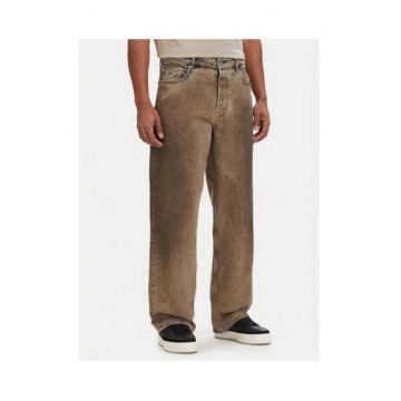 Blugi relaxed fit din bumbac