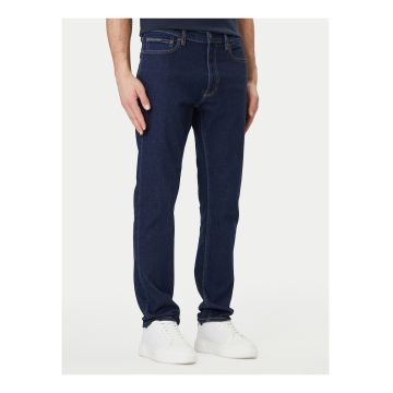 Blugi skinny cu model uni