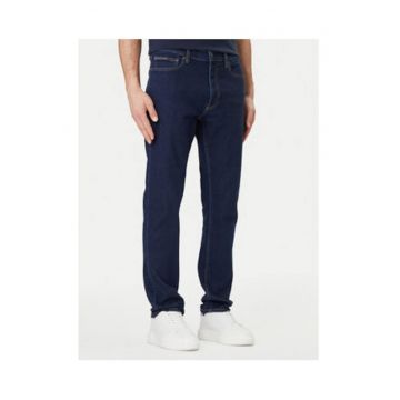 Blugi skinny cu model uni