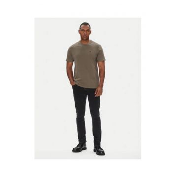 Blugi skinny cu talie medie si buzunare multiple