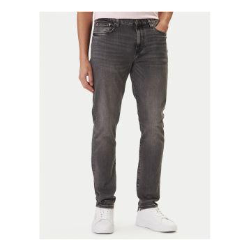 Blugi slim fit cu talie joasa