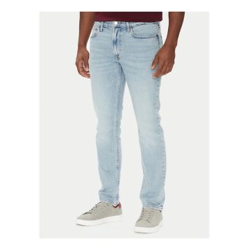 Blugi slim fit cu talie medie